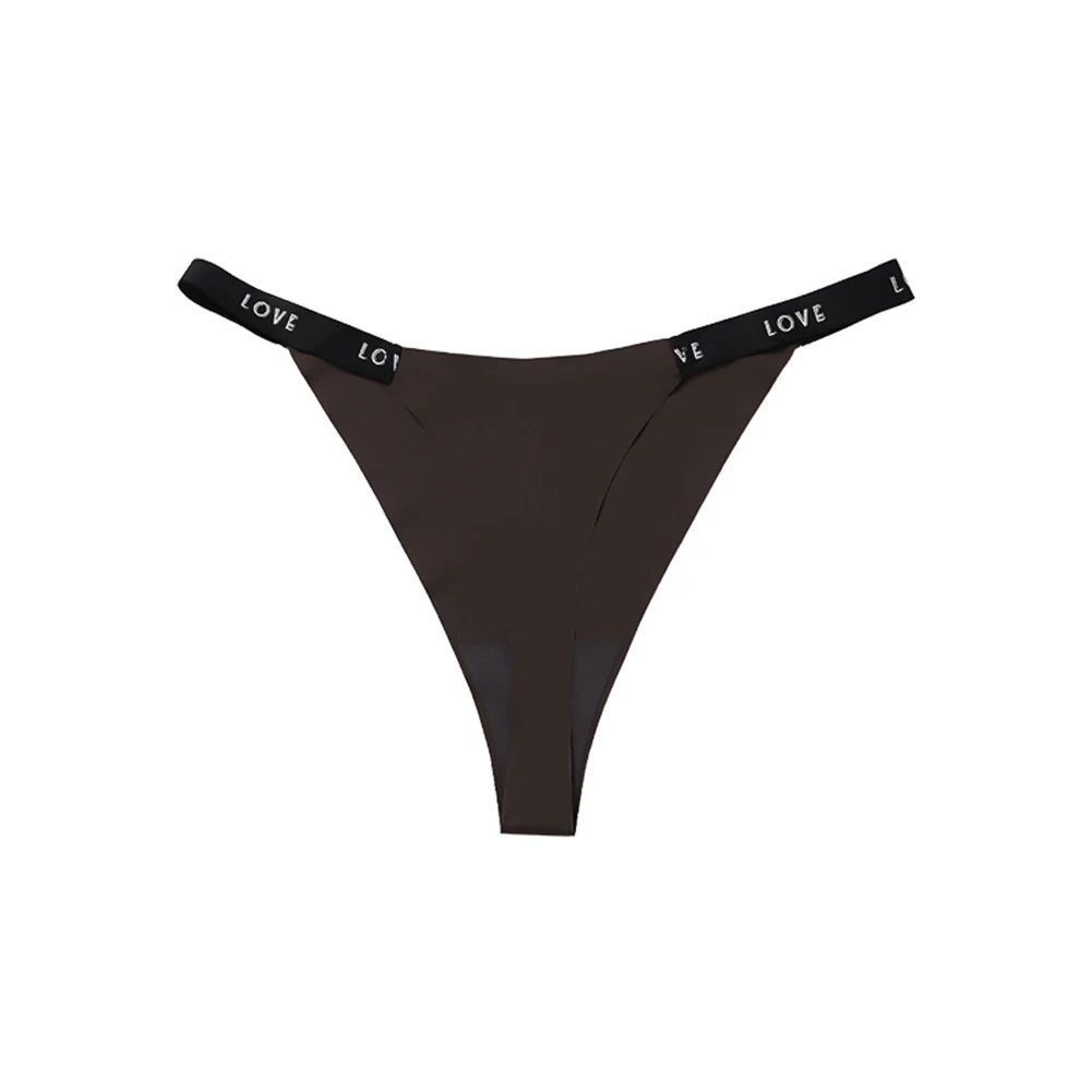 Women Letter Print Panties Seamless G String Sexy Underwear Low Waist T Pants Thongs Lingerie Hip Lift Elastic Belt Shorts
Women Letter Print Panties Seamless G String Sexy Underwear Low Waist T Pants Thongs Lingerie Hip Lift Elastic Belt Shorts
