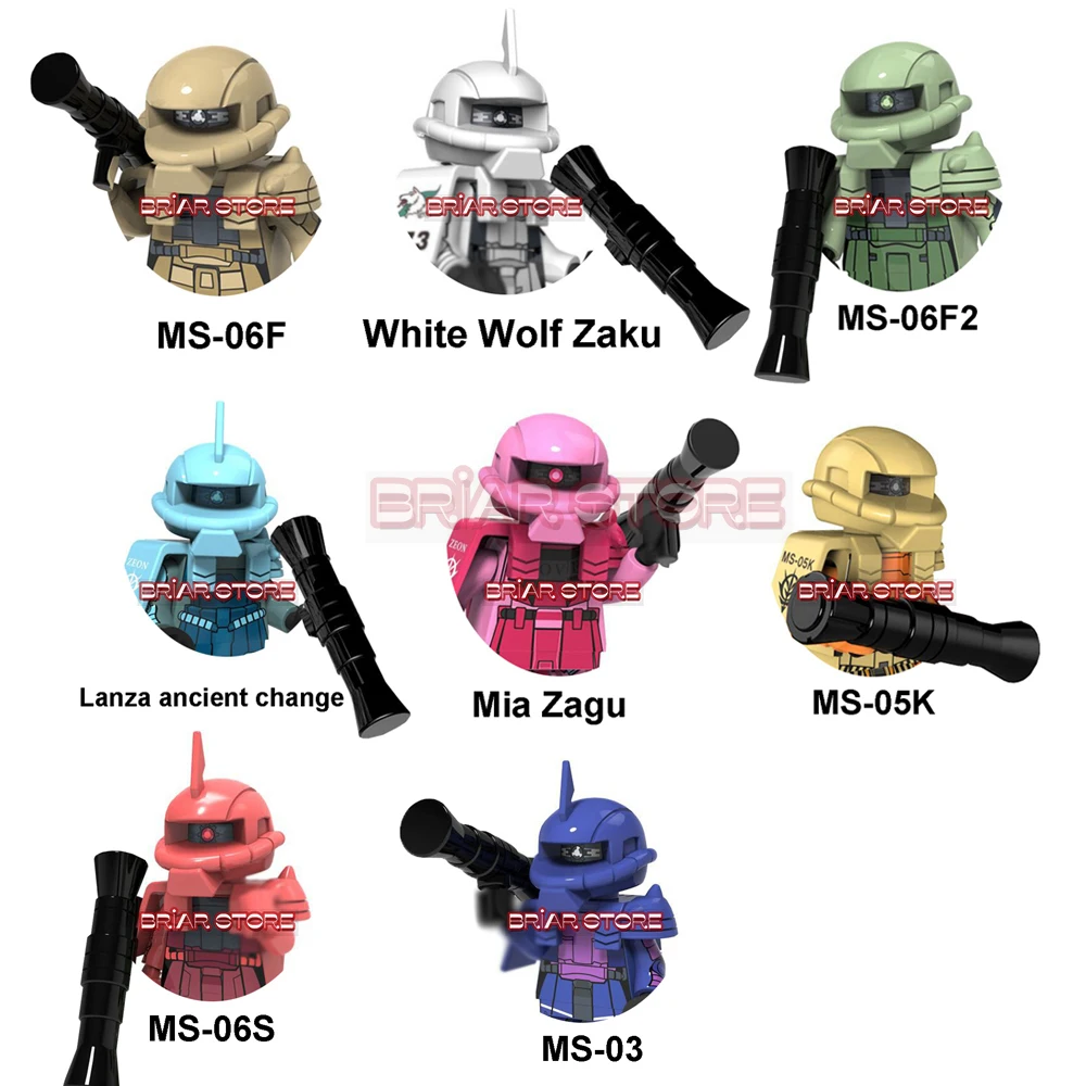 Mobile Suit RXH-79 August Camouflage Titans Assembled Building Blocks Minifigures ABS Thunder Space Puzzle Assembled Toys
Mobile Suit RXH-79 August Camouflage Titans Assembled Building Blocks Minifigures ABS Thunder Space Puzzle Assembled Toys