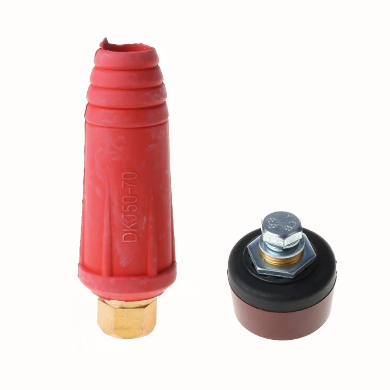 652F EU Welding Machine Quick Fitting Male Cable Connector Socket DKJ 35-50 50-70 Plug Adaptor Female Insert Welder Accessories
652F EU Welding Machine Quick Fitting Male Cable Connector Socket DKJ 35-50 50-70 Plug Adaptor Female Insert Welder Accessories