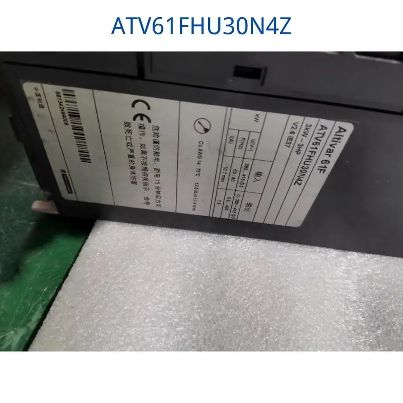 Преобразователь частоты б/у 3 кВт, преобразователь частоты ATV61FHU30N4Z, протестирован без повреждений
Преобразователь частоты б/у 3 кВт, преобразователь частоты ATV61FHU30N4Z, протестирован без повреждений