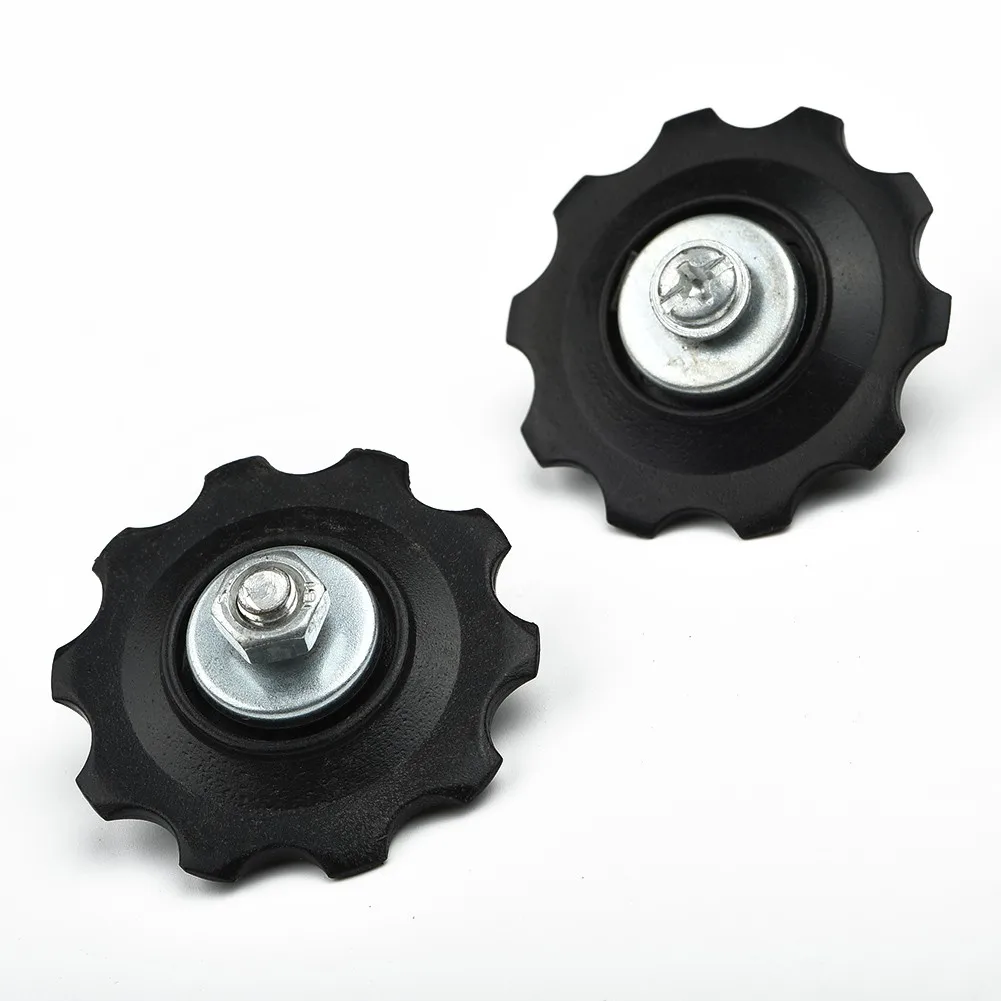 2pcs 10T MTB Bikes Jockey Wheels Mountain Road Bicycles Rear Derailleur Guide Pulley Roller Idler Bearing Plastic Black Parts
2pcs 10T MTB Bikes Jockey Wheels Mountain Road Bicycles Rear Derailleur Guide Pulley Roller Idler Bearing Plastic Black Parts