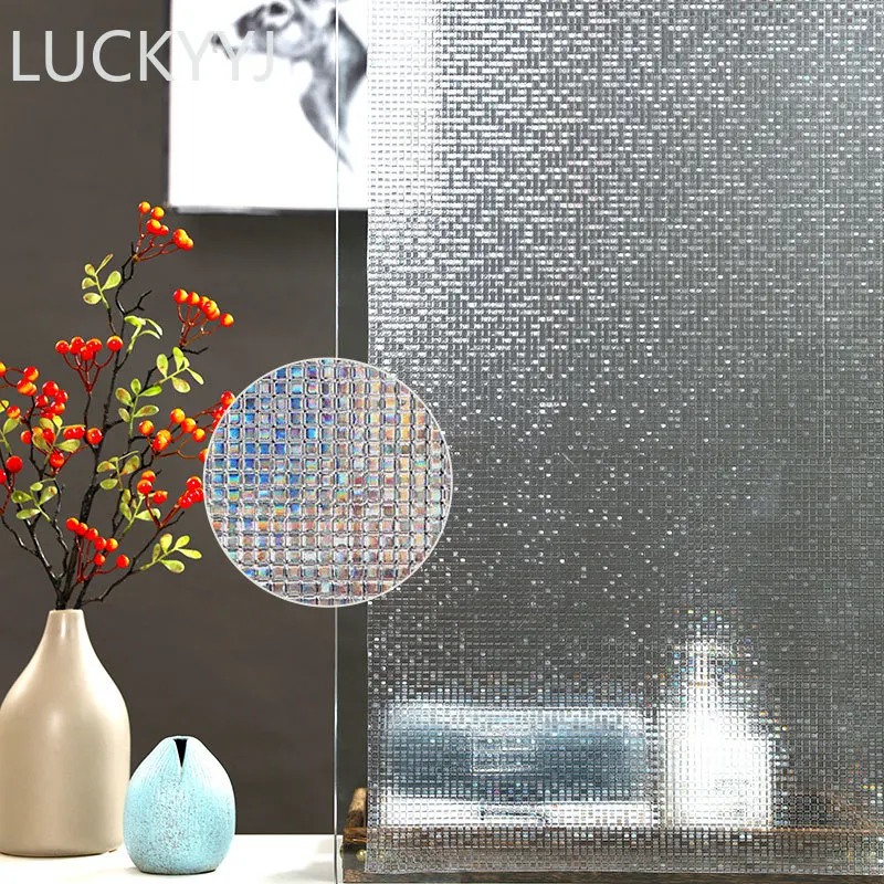 LUCKYYJ Window Film 3D Static Rainbow Privacy Decor Self Adhesive Glass Film for UV Blocking Heat Control Doors Windows Sticker
LUCKYYJ Window Film 3D Static Rainbow Privacy Decor Self Adhesive Glass Film for UV Blocking Heat Control Doors Windows Sticker