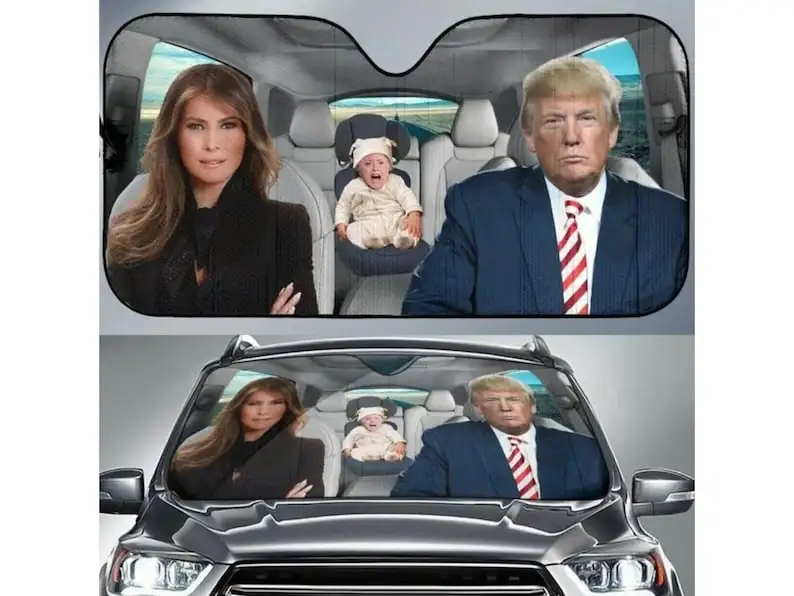 Автомобильный солнцезащитный козырек семья Трампа | Подарки Трампа | Автомобильные аксессуары
Автомобильный солнцезащитный козырек семья Трампа | Подарки Трампа | Автомобильные аксессуары