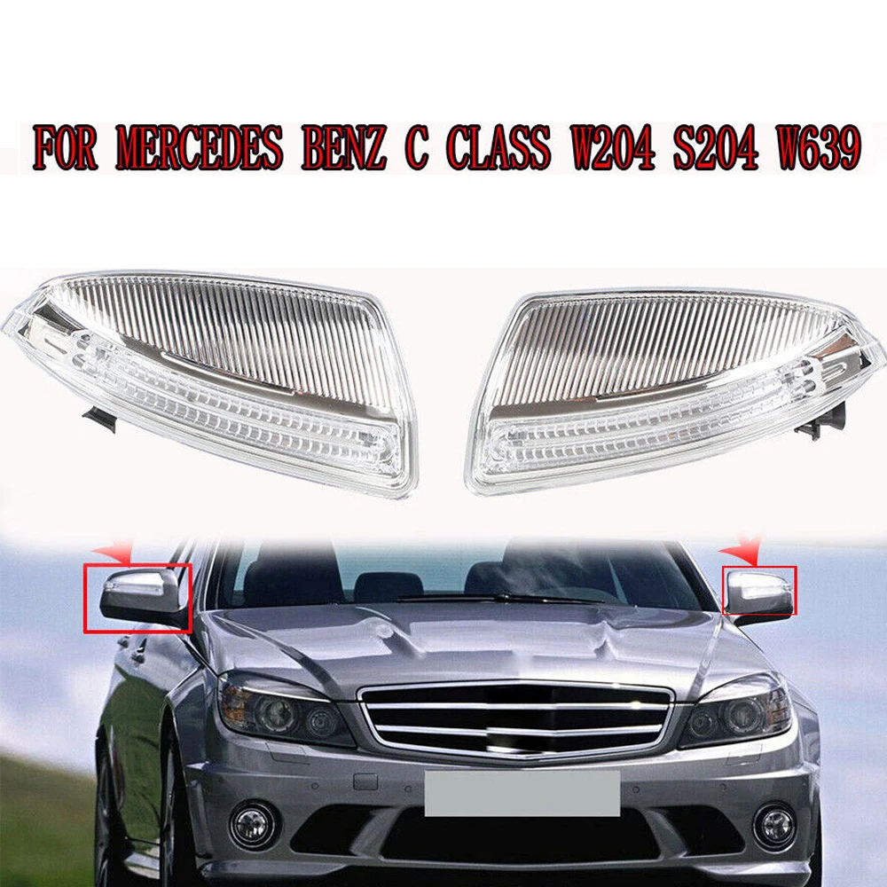Left / Right Car Door LED Rear View Side Wing Mirror Indicator Turn Signal Light For Mercedes C Class W204 C300 C350
Left / Right Car Door LED Rear View Side Wing Mirror Indicator Turn Signal Light For Mercedes C Class W204 C300 C350