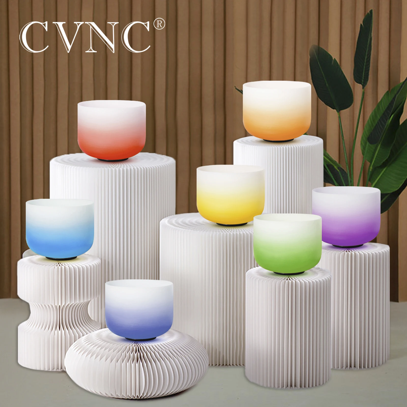 CVNC 8 Inch Half Color Aria Gradient Design 1pc Frosted Quartz Crystal Singing Chakra Bowl with Free Mallet
CVNC 8 Inch Half Color Aria Gradient Design 1pc Frosted Quartz Crystal Singing Chakra Bowl with Free Mallet