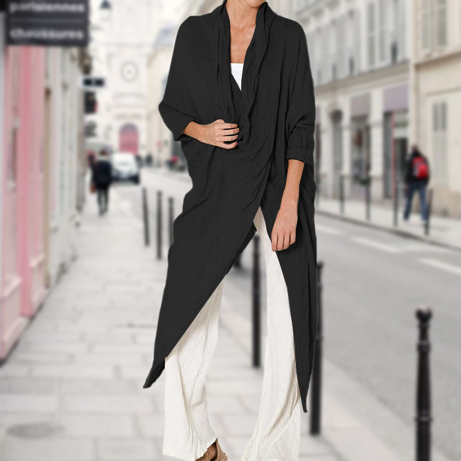 2023 Cotton Summer Shirt Top Long Sleeve Women Large Size Blouse Wrinkle Pleated T Shirt Coat Elegant Solid Color Pullovers
2023 Cotton Summer Shirt Top Long Sleeve Women Large Size Blouse Wrinkle Pleated T Shirt Coat Elegant Solid Color Pullovers