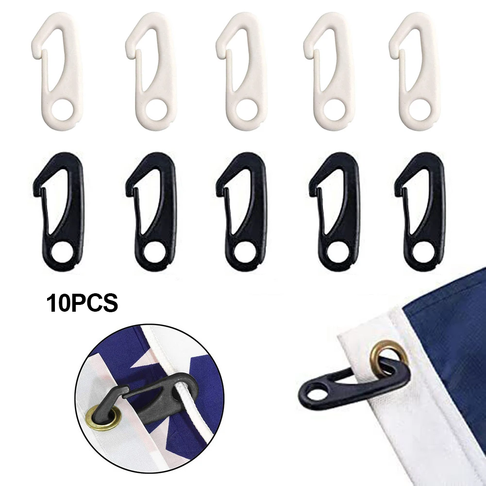 10Pcs Small Flag Pole Hooks DIY Flagpole Keeper Clasps Mini Paracord Lanyard Snap Buckles Luggage Bag Plastic Fastener Clips
10Pcs Small Flag Pole Hooks DIY Flagpole Keeper Clasps Mini Paracord Lanyard Snap Buckles Luggage Bag Plastic Fastener Clips