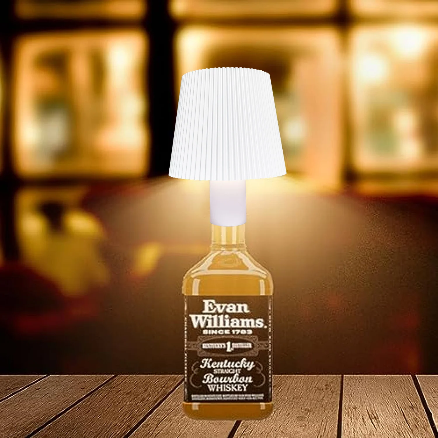 Эксклюзивная круглая плиссированная лампа «сделай сам» для винных бутылок: классический минималистичный дизайн, три цвета + бесконечное затемнение RGB (черный/белый) 
Эксклюзивная круглая плиссированная лампа «сделай сам» для винных бутылок: классический минималистичный дизайн, три цвета + бесконечное затемнение RGB (черный/белый)