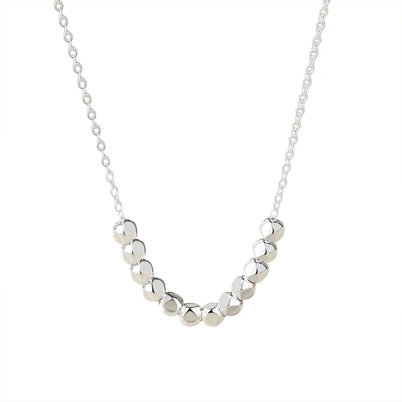 European New Fine Necklace S925 Sterling Silver Geometric Square Clavicle Chain For Women Birthday Gift Jewelry
European New Fine Necklace S925 Sterling Silver Geometric Square Clavicle Chain For Women Birthday Gift Jewelry