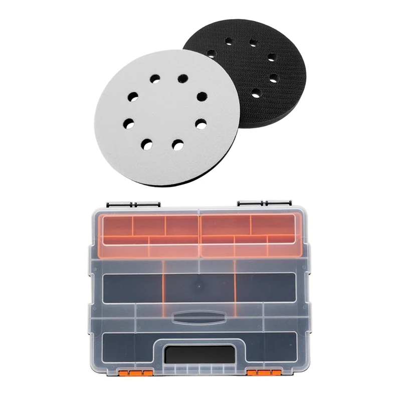 3 Pcs Accessories: 1 Pcs F-290 Plastic Tool Parts Box Screw Storage Box Electronic Component Box Material Box & 2 Pcs 5 Inch(125
3 Pcs Accessories: 1 Pcs F-290 Plastic Tool Parts Box Screw Storage Box Electronic Component Box Material Box & 2 Pcs 5 Inch(125