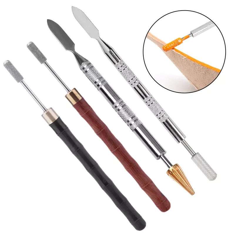 NEW2022 1PC Brass Head Leather Dual Head Edge Oil Gluing Dye Pen Applicator Speedy Paint Roller Tool for Leather Craft Tools Dou
NEW2022 1PC Brass Head Leather Dual Head Edge Oil Gluing Dye Pen Applicator Speedy Paint Roller Tool for Leather Craft Tools Dou
