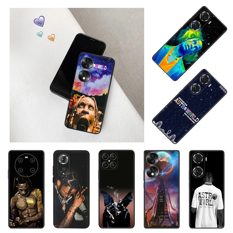 Black Matte Anti-Drop Phone Case For Honor X9 X8 X7 X6 X40 X40i Play6T 6C 9A Magic4 70 60 50 30i 20 8X Travis Scott Cover 
Black Matte Anti-Drop Phone Case For Honor X9 X8 X7 X6 X40 X40i Play6T 6C 9A Magic4 70 60 50 30i 20 8X Travis Scott Cover