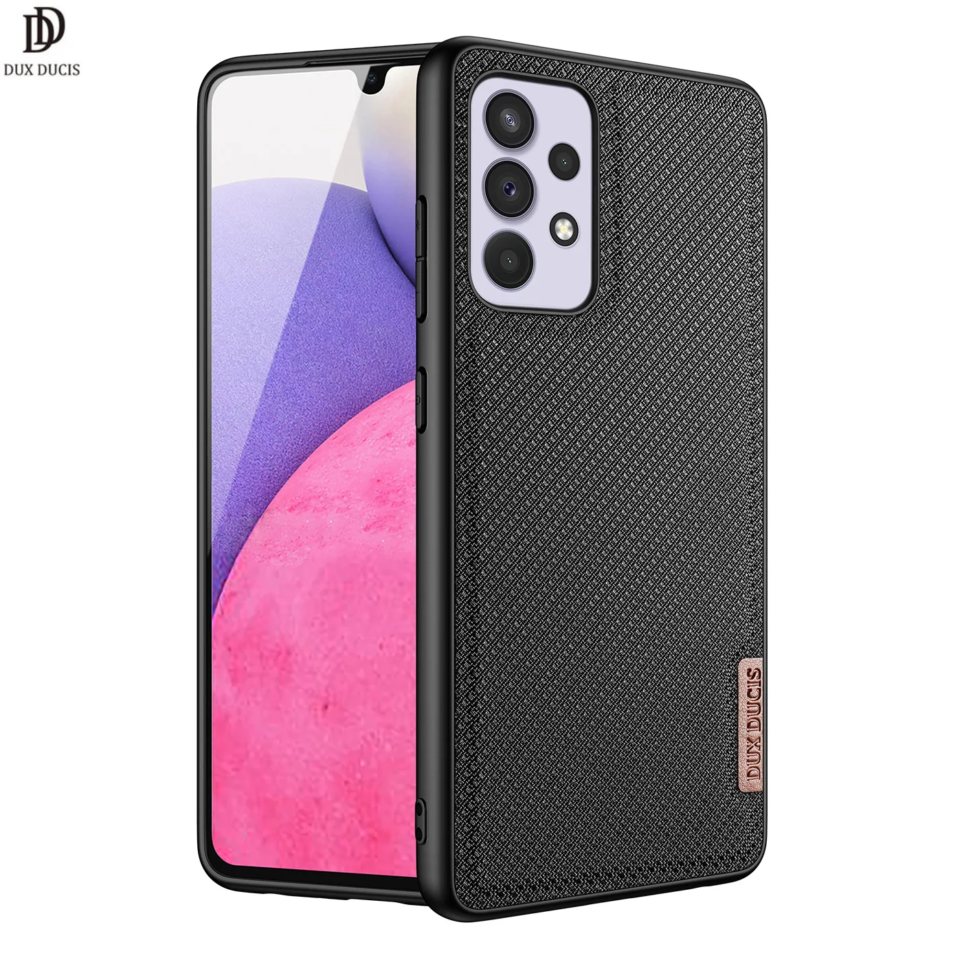 For Samsung Galaxy A33 5G DUX DUCIS Fino Series Woven Fabric Protection Back Case Anti-Shock & Autumn Non-Slip Original
For Samsung Galaxy A33 5G DUX DUCIS Fino Series Woven Fabric Protection Back Case Anti-Shock & Autumn Non-Slip Original