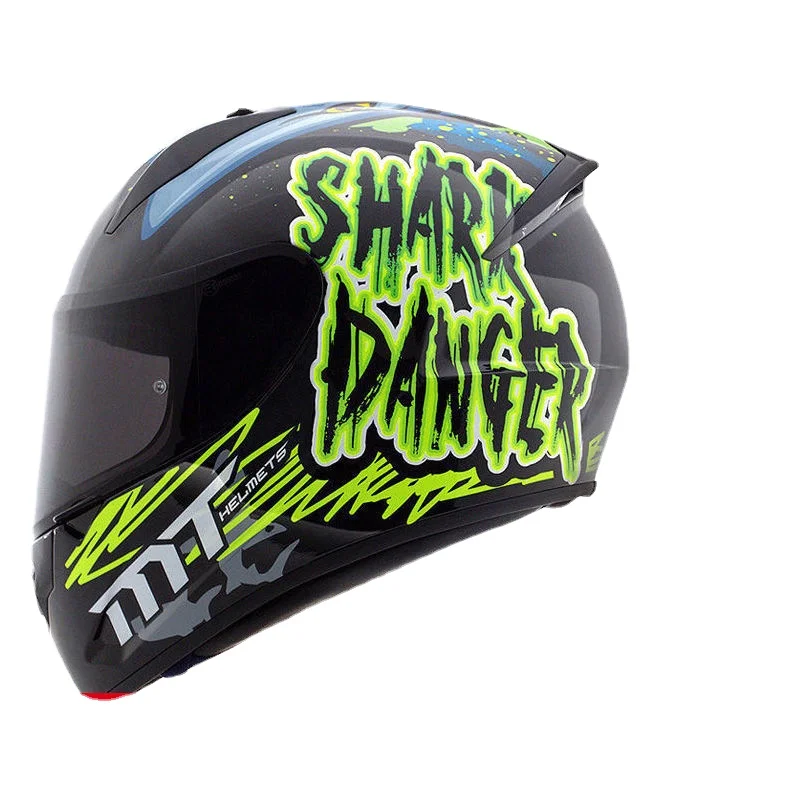 

Mt Spanish Motorcycle Helmet Four Seasons Sun Protection for Men and Women Anti-Fog Full Face Helmet Stinger Racing Knight