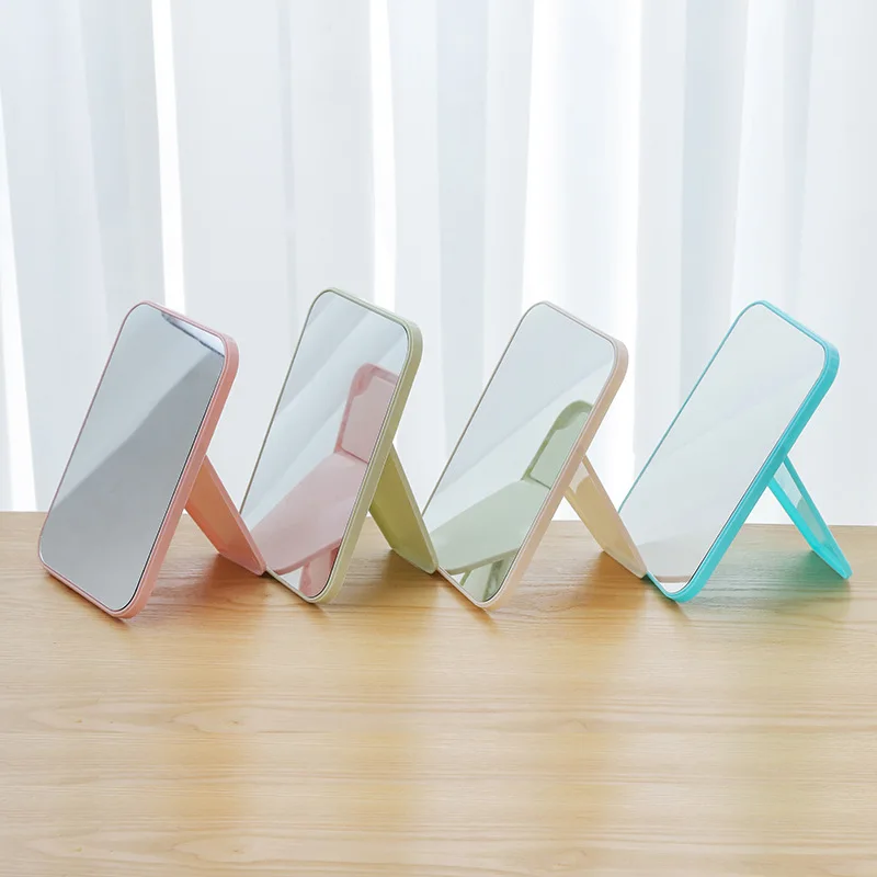 High Definition Single Makeup Mirror Desktop Colorful Vanity Mirror Folding Portable Large Square Princess Mirror
High Definition Single Makeup Mirror Desktop Colorful Vanity Mirror Folding Portable Large Square Princess Mirror