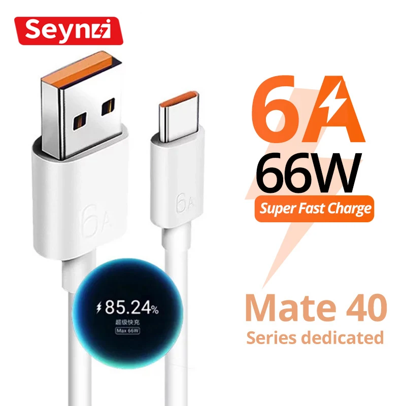 USB-кабель SeynLi, 66 Вт, 6 А, Тип C, для быстрой зарядки Samsung, Huawei Mate 40 Pro, Xiaomi 
USB-кабель SeynLi, 66 Вт, 6 А, Тип C, для быстрой зарядки Samsung, Huawei Mate 40 Pro, Xiaomi