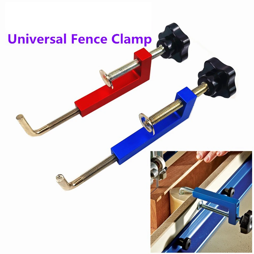 Aluminum Alloy Woodworking G Clamp Adjustable Fixed Clamps Fence Clip Woodworking Benches Table Saw Universal Hand Tools
Aluminum Alloy Woodworking G Clamp Adjustable Fixed Clamps Fence Clip Woodworking Benches Table Saw Universal Hand Tools