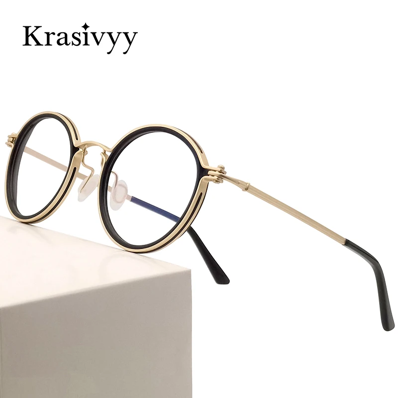 Vintage Pure Titanium Glasses Frame Men Retro Round Prescription Eyeglasses 2022 New Women Optical Korean Luxury Eyewear Frame
Vintage Pure Titanium Glasses Frame Men Retro Round Prescription Eyeglasses 2022 New Women Optical Korean Luxury Eyewear Frame
