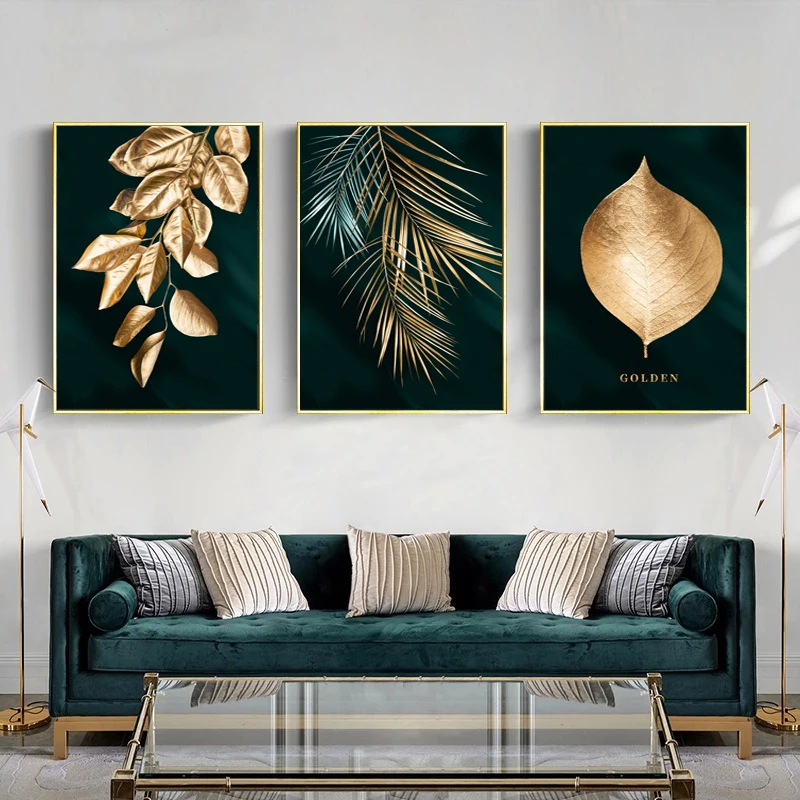 Golden Leaves Tropical Plants Canvas Painting Abstract Art Wall Art Picture Print Poster for Living Room Home Decor Modern Style
Golden Leaves Tropical Plants Canvas Painting Abstract Art Wall Art Picture Print Poster for Living Room Home Decor Modern Style