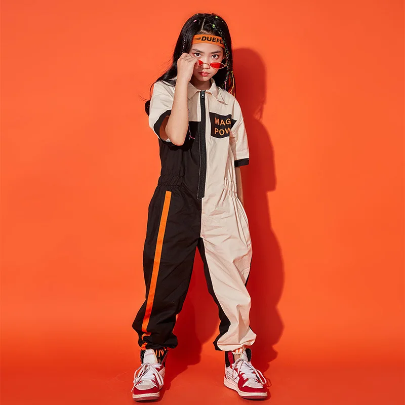 Cool Hiphop Girls Short Sleeve Spring Summer Cargo Overalls Children Street Dance Free Style Stage Dance Wear Costume
Cool Hiphop Girls Short Sleeve Spring Summer Cargo Overalls Children Street Dance Free Style Stage Dance Wear Costume