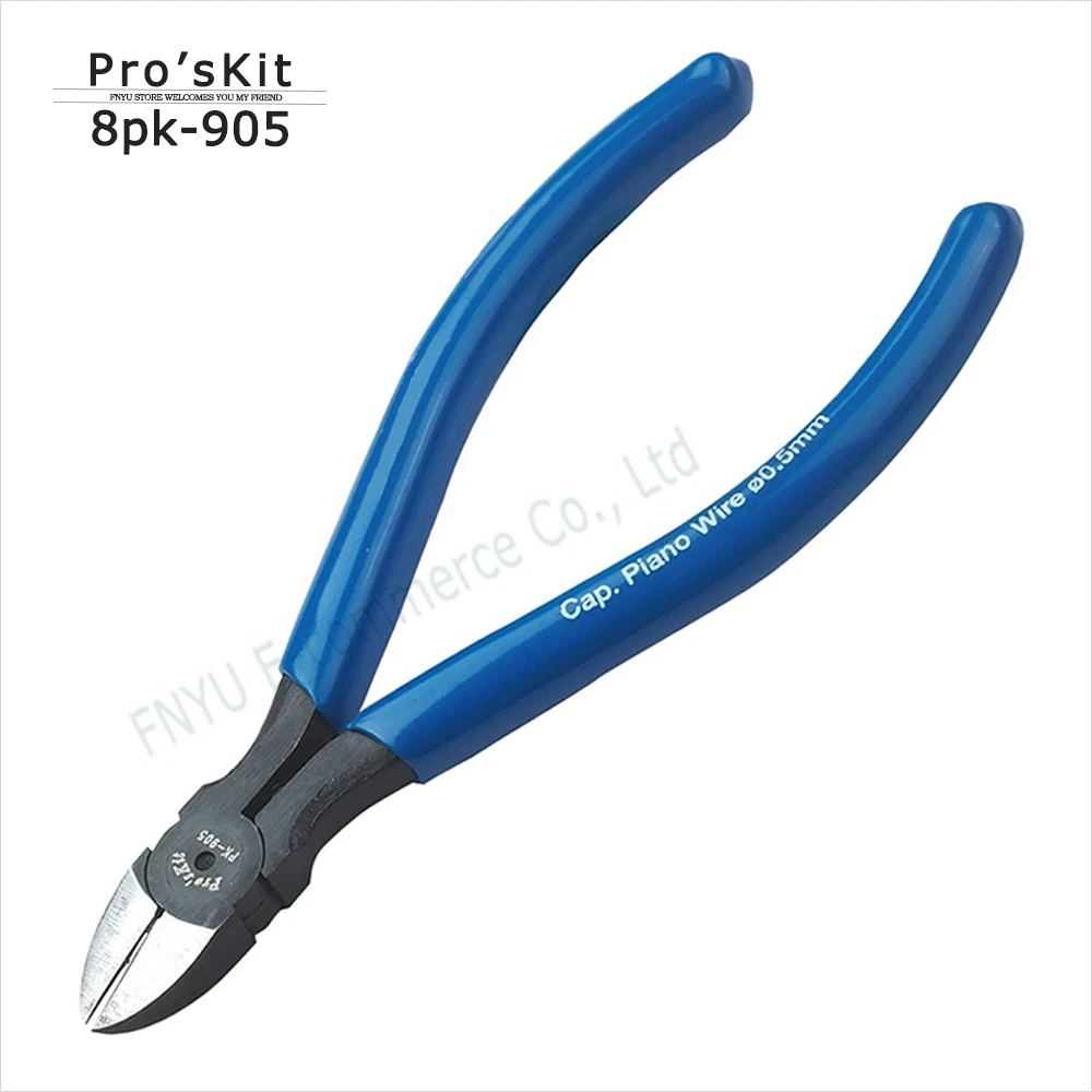 Pro 'skit 5-inch electrical wire shear bevel pliers 8pk-905-c plus hard rust-proof hard wire spring steel bevel pliers hand tool
Pro 'skit 5-inch electrical wire shear bevel pliers 8pk-905-c plus hard rust-proof hard wire spring steel bevel pliers hand tool