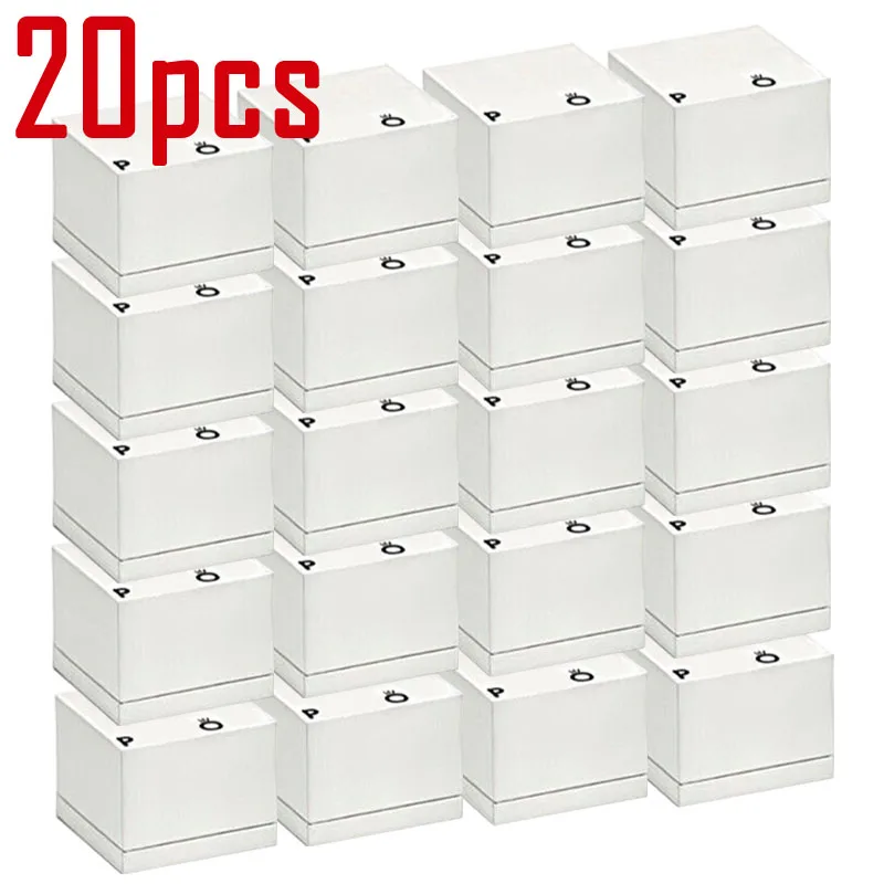 20pcs Packaging New Paper Ring Boxes For Earrings Charms Europe Jewelry Case for Valentine's Day Gift Wholesale Lots Bulk 
20pcs Packaging New Paper Ring Boxes For Earrings Charms Europe Jewelry Case for Valentine's Day Gift Wholesale Lots Bulk