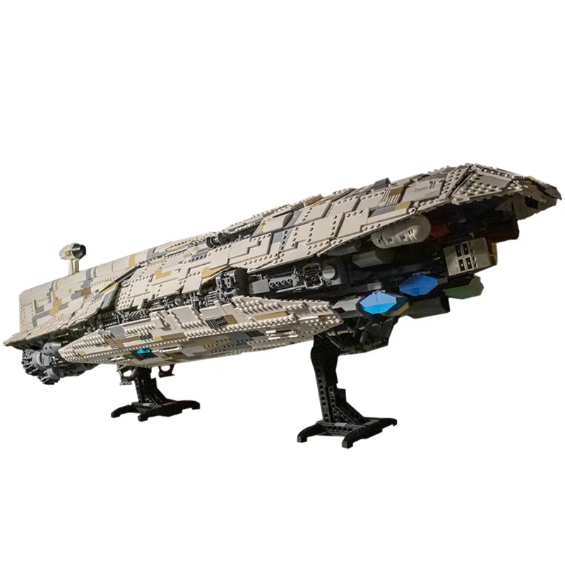 MOC-33315 Cavegod UCS GR-75 Rebel Transport Spaceship Building Blocks Kit Space Wars Battle Fighter Bricks Toy Kid Birthday Gift
MOC-33315 Cavegod UCS GR-75 Rebel Transport Spaceship Building Blocks Kit Space Wars Battle Fighter Bricks Toy Kid Birthday Gift