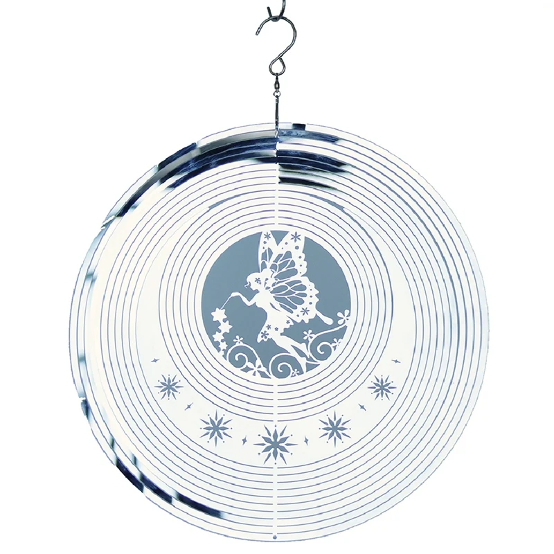 3D Rotating Wind Chime Butterfly Elf Flying Wind Chimes Outdoor Hanging Decoration 
3D Rotating Wind Chime Butterfly Elf Flying Wind Chimes Outdoor Hanging Decoration