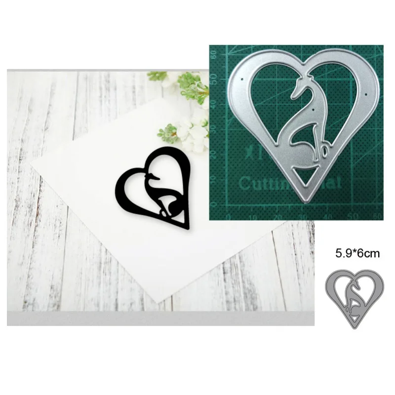 Love Heart Fox Frame Metal Cutting Dies Stencils For DIY Scrapbooking Photo Album Embossing DIY Paper Cards 2022 New
Love Heart Fox Frame Metal Cutting Dies Stencils For DIY Scrapbooking Photo Album Embossing DIY Paper Cards 2022 New