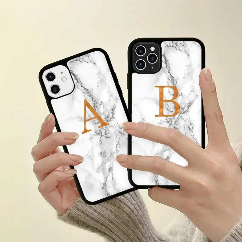 Custom name shell Marble background letters Phone Case Silicone PC+TPU Case for iPhone 11 12 13 Pro Max 8 7 6 Plus X SE XR Hard
Custom name shell Marble background letters Phone Case Silicone PC+TPU Case for iPhone 11 12 13 Pro Max 8 7 6 Plus X SE XR Hard