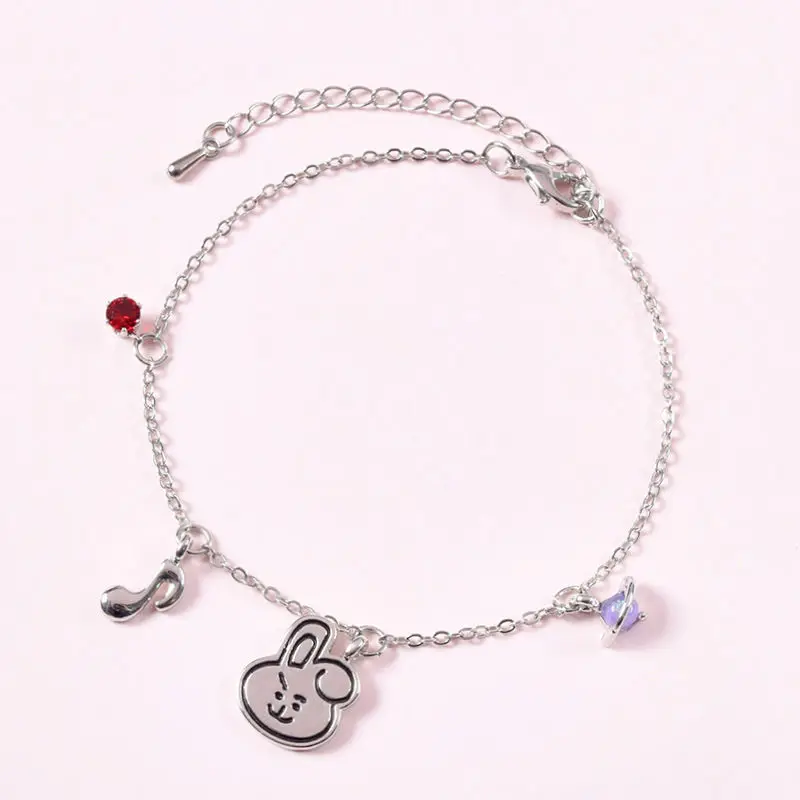 New BT21 Kawaii Cartoon series peripheral bracelet should support the same cute bracelet student bracelet anklet jewelry
New BT21 Kawaii Cartoon series peripheral bracelet should support the same cute bracelet student bracelet anklet jewelry