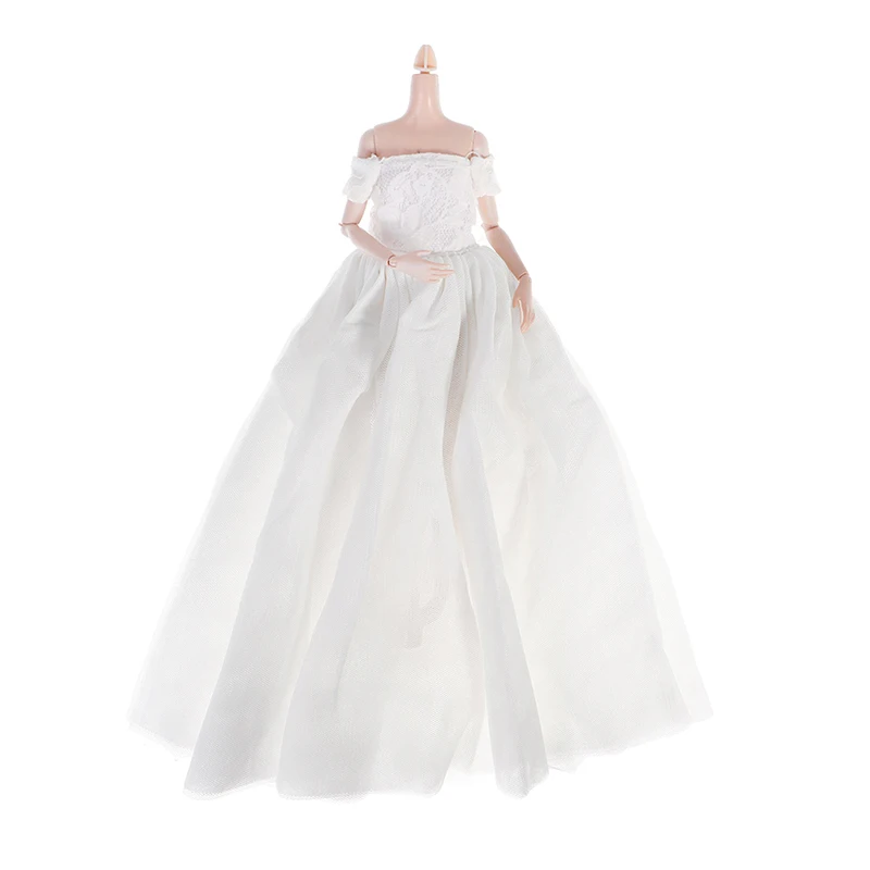 For 30Cm Doll Clothes For Barbie Game WearWhite Wedding Bride Marriage Dress Fashion Party Skirt For Dolls Miniature Accessor
For 30Cm Doll Clothes For Barbie Game WearWhite Wedding Bride Marriage Dress Fashion Party Skirt For Dolls Miniature Accessor