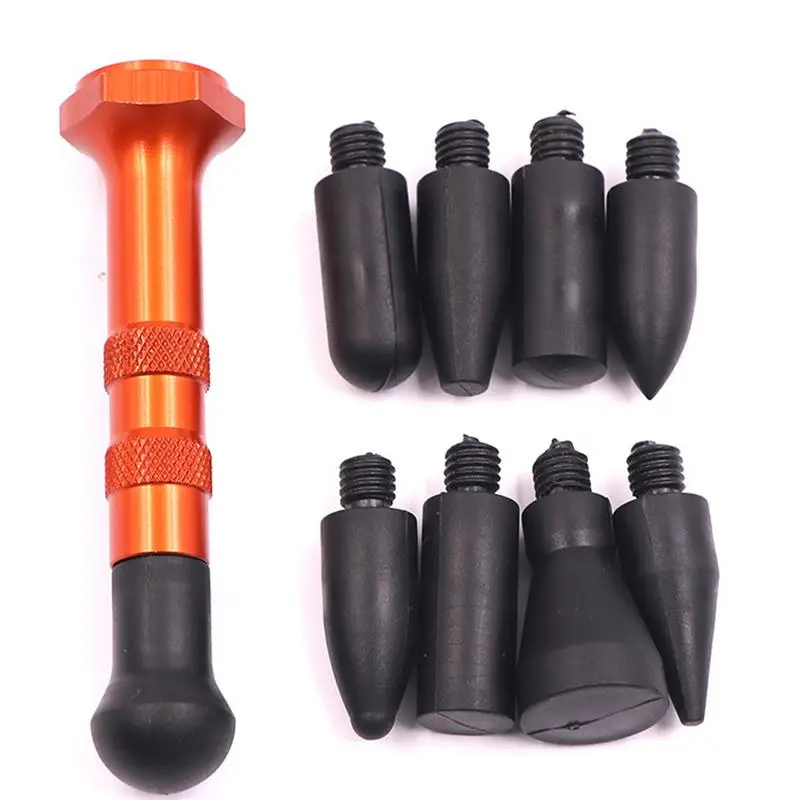 Car Dent Pen Dent Repair Pen With 9 Heads Tap Down Tools Paint-less Dent Removal Kit
Car Dent Pen Dent Repair Pen With 9 Heads Tap Down Tools Paint-less Dent Removal Kit