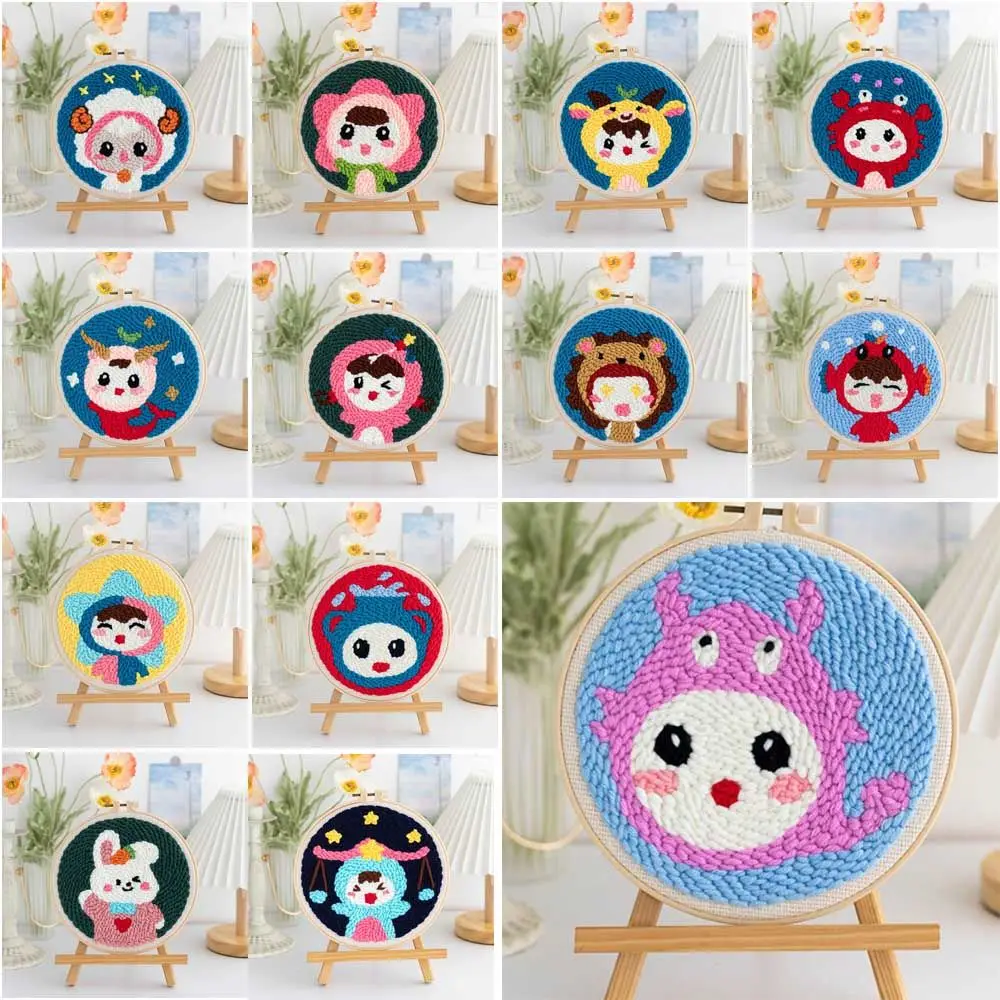 Sewing Accessories DIY Crafts Handmade Needle Thread Poke Embroidery Kit Needle Punch Embroidery Hoop Cross Stitch Kit
Sewing Accessories DIY Crafts Handmade Needle Thread Poke Embroidery Kit Needle Punch Embroidery Hoop Cross Stitch Kit