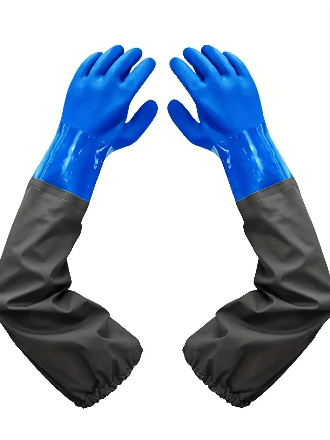 Химически стойкие перчатки из ПВХ, увеличенная длина
Химически стойкие перчатки из ПВХ, увеличенная длина