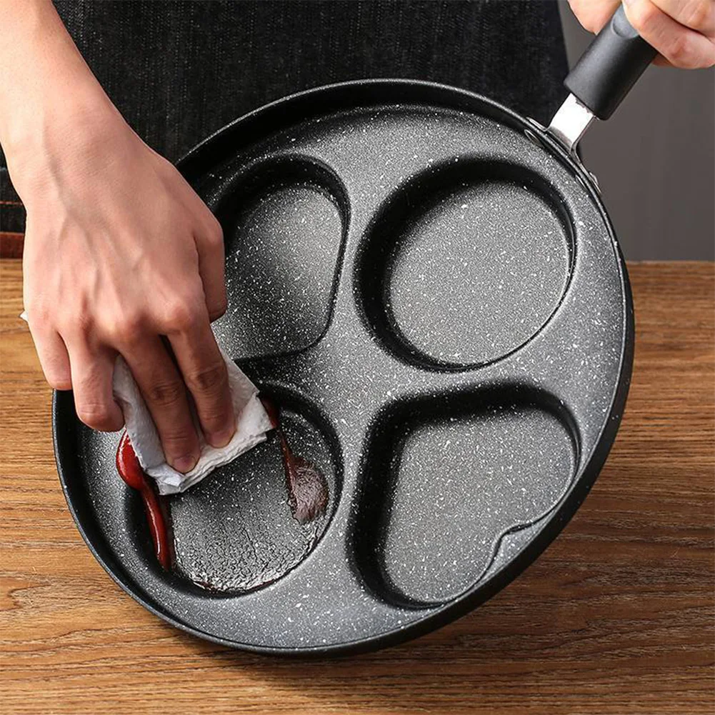 4 Hole Frying Pot Pan Maifan Stone Non Stick Omelet Pan Breakfast Maker Cookware Frying Pan Practical High Quality
4 Hole Frying Pot Pan Maifan Stone Non Stick Omelet Pan Breakfast Maker Cookware Frying Pan Practical High Quality