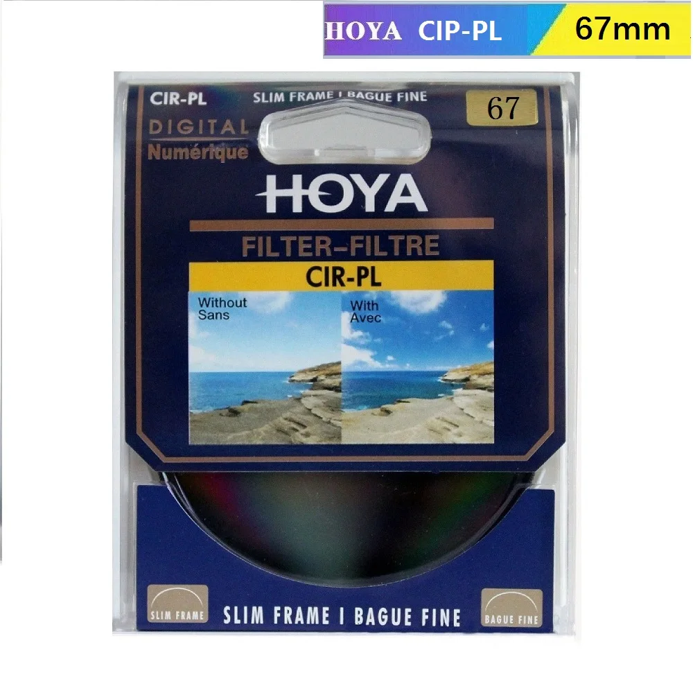 HOYA CPL Filter 67mm CIR-PL SLIM CPL Circular Polarizer Protective Lens Filter for Nikon Canon Sony nd filter camera accessories
HOYA CPL Filter 67mm CIR-PL SLIM CPL Circular Polarizer Protective Lens Filter for Nikon Canon Sony nd filter camera accessories