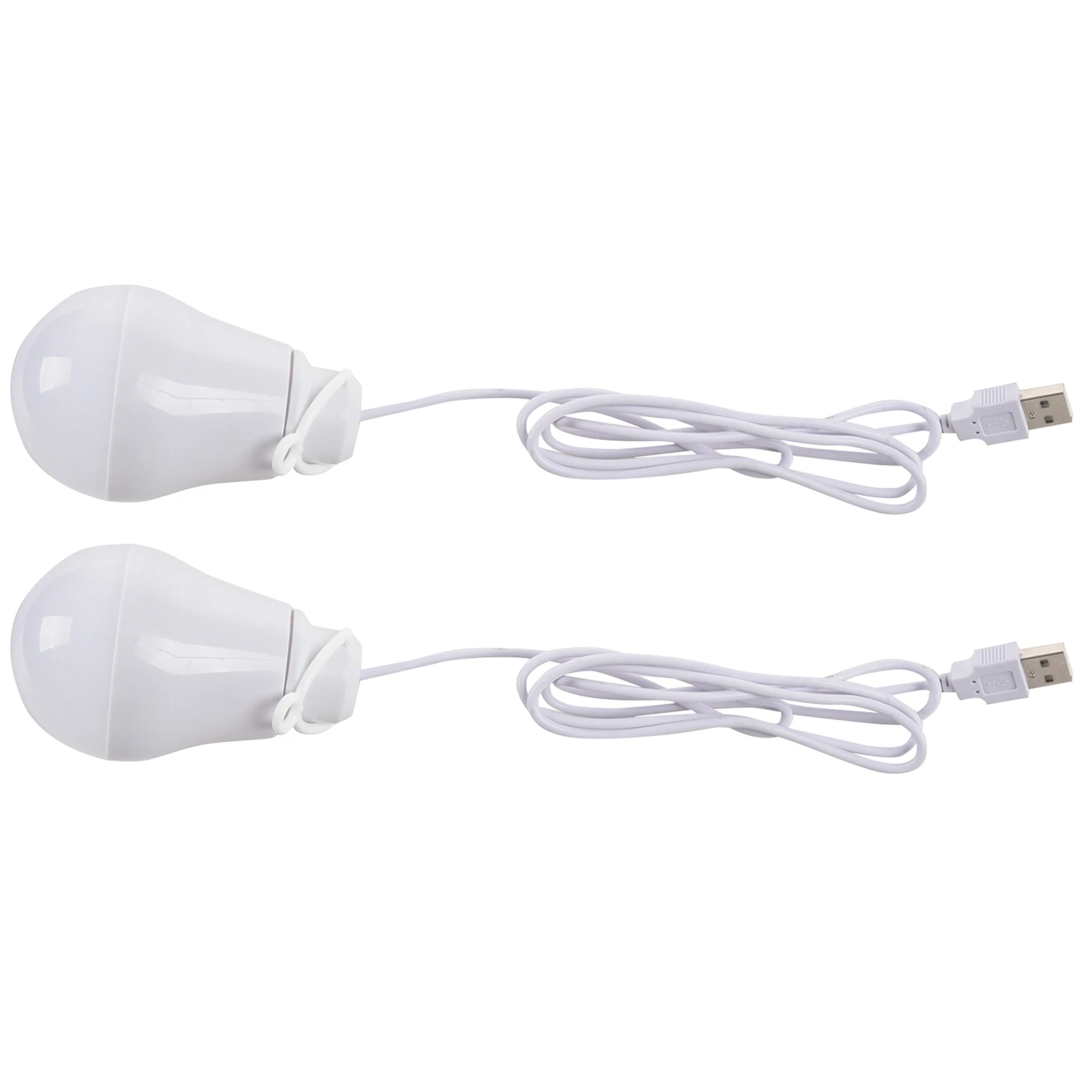 2X DC5V 5W LED Bulb USB Lamp Portable White Light for Outdoor Laptop (White)
2X DC5V 5W LED Bulb USB Lamp Portable White Light for Outdoor Laptop (White)