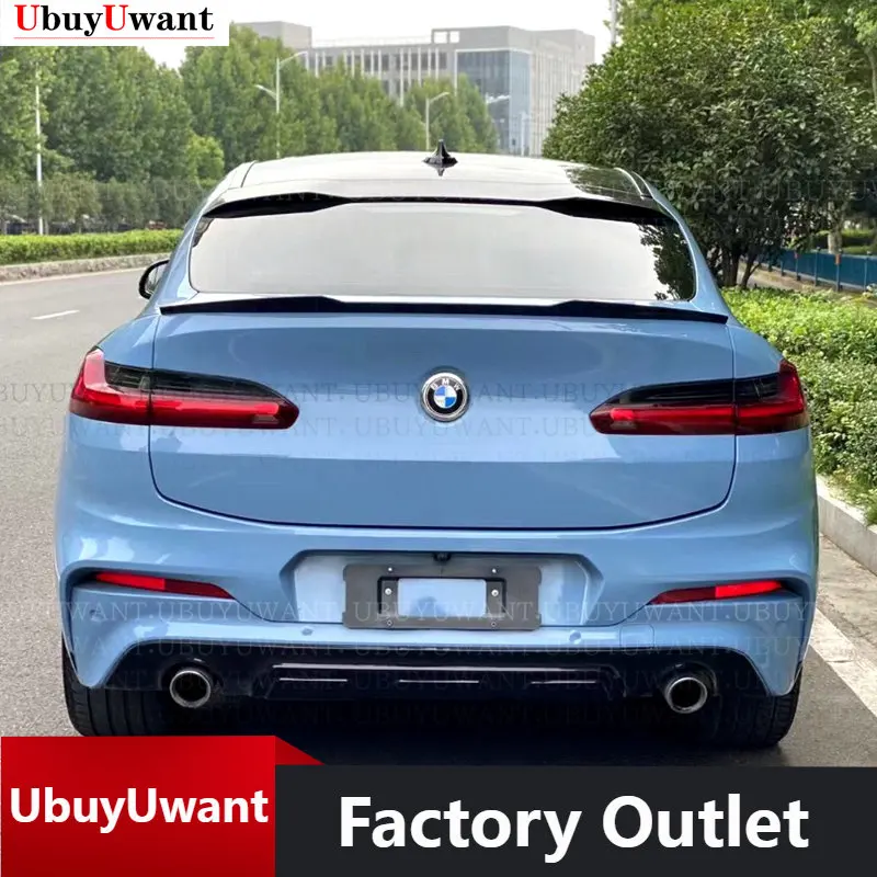 For BMW X4 G02 Spoiler 2019-2020 X4 M Desgin Sport Spoiler ABS Material Car Rear Wing Primer DIY Color Trunk Rear Spoiler
For BMW X4 G02 Spoiler 2019-2020 X4 M Desgin Sport Spoiler ABS Material Car Rear Wing Primer DIY Color Trunk Rear Spoiler