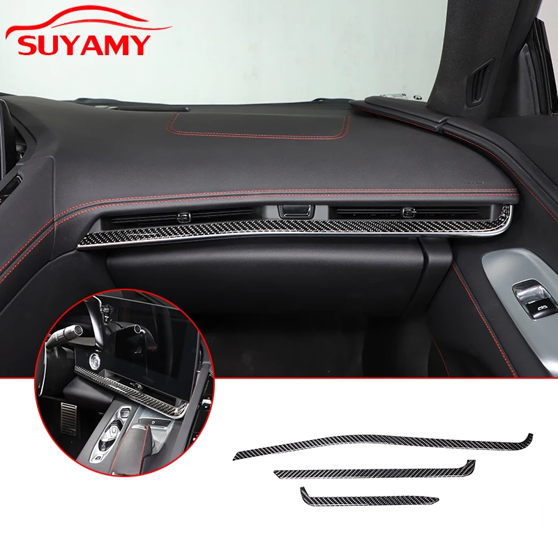 Soft Carbon Fiber Central Control Side Air Outlet Trim Stickers For 2020-2023 Corvette C8 Stingray Z51 Z06 Auto Accessories
Soft Carbon Fiber Central Control Side Air Outlet Trim Stickers For 2020-2023 Corvette C8 Stingray Z51 Z06 Auto Accessories
