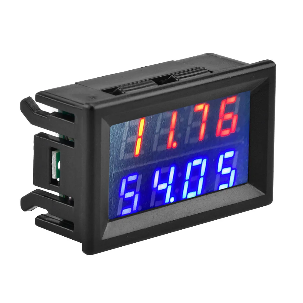 DC 0~100V/200V LED Digital Voltmeter Ammeter Car Motocycle Voltage Current Meter Volt Detector Tester 10A/50A/100A with Shunt
DC 0~100V/200V LED Digital Voltmeter Ammeter Car Motocycle Voltage Current Meter Volt Detector Tester 10A/50A/100A with Shunt