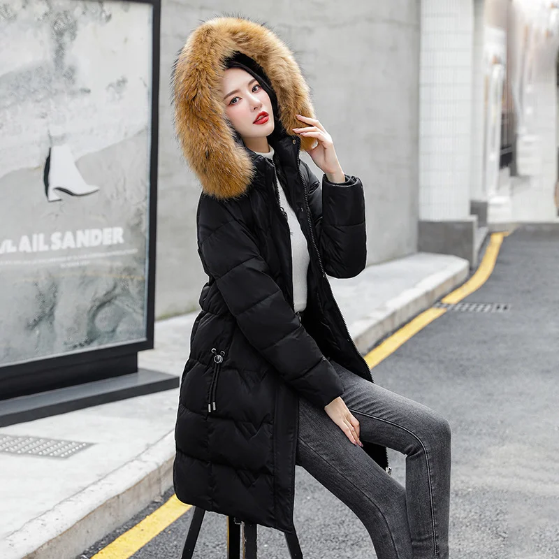 #3214Black Red Beige Long Parka Women Winter Parka Coats Female Slim Warm Thick Fur Hooded Long Jacket Femme Zipper Korean Style
#3214Black Red Beige Long Parka Women Winter Parka Coats Female Slim Warm Thick Fur Hooded Long Jacket Femme Zipper Korean Style