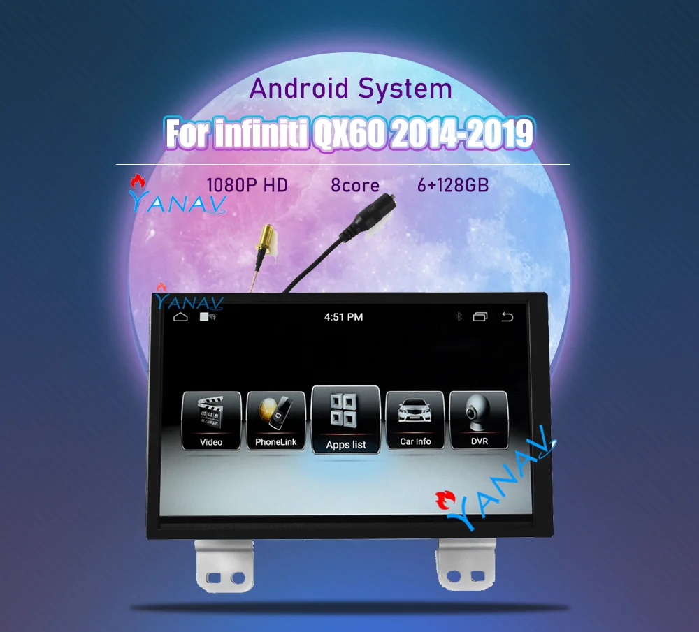 2din Android For infiniti QX60 2014-2019 radio multimedia player car stereo GPS navigation Android Auto Wireless Carplay Tape Re
2din Android For infiniti QX60 2014-2019 radio multimedia player car stereo GPS navigation Android Auto Wireless Carplay Tape Re