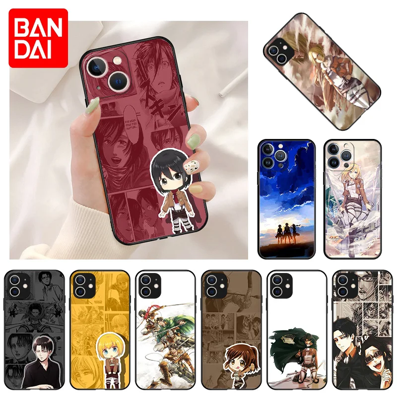 Soft Phone Case For iPhone 13 11 12 Pro Max Mini XR XS SE 2022 X 8 7 6s Plus Anime Attack On Titan Shockproof Bumper Black Cover
Soft Phone Case For iPhone 13 11 12 Pro Max Mini XR XS SE 2022 X 8 7 6s Plus Anime Attack On Titan Shockproof Bumper Black Cover