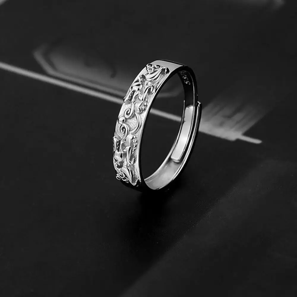 Men Animal Totems Pixiu Ring Fashion Finger Rings Vintage Personality Opening Ring Adjustable Party Fashion Jewelry Gift
Men Animal Totems Pixiu Ring Fashion Finger Rings Vintage Personality Opening Ring Adjustable Party Fashion Jewelry Gift