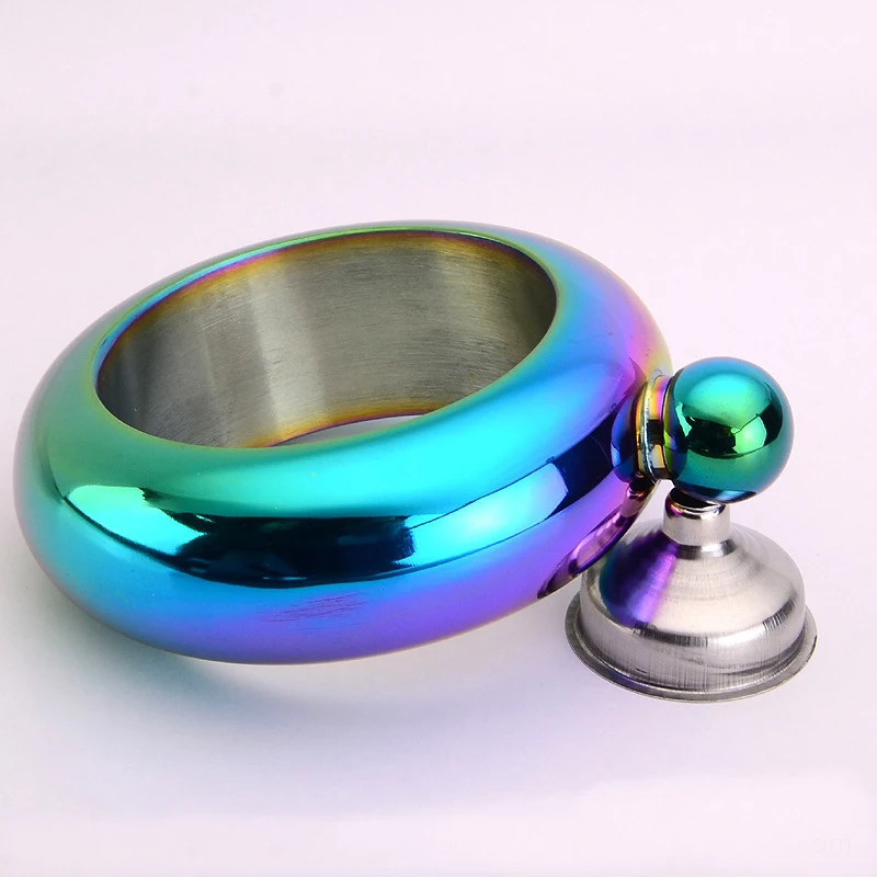 3.5oz Bracelet Whiskey Hip Flask Colorful Hidden Flask for Alcohol Bottle Stainless Steel Camping Flagons Alcohol Drinkware
3.5oz Bracelet Whiskey Hip Flask Colorful Hidden Flask for Alcohol Bottle Stainless Steel Camping Flagons Alcohol Drinkware