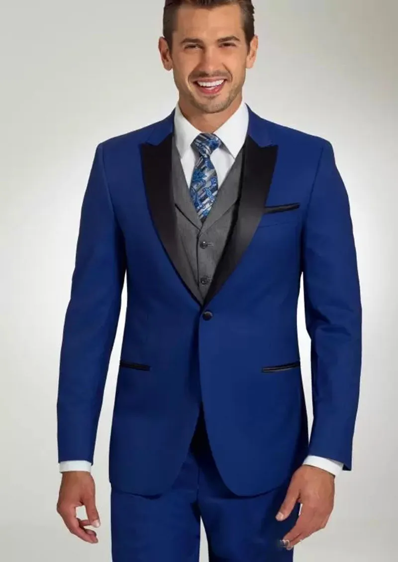 Men's Suit Fitting Groomsman Wedding Tuxedo Point Lapel Groom Suit Business Formal Suit Blazer with Jacket Pants Grey Vest
Men's Suit Fitting Groomsman Wedding Tuxedo Point Lapel Groom Suit Business Formal Suit Blazer with Jacket Pants Grey Vest
