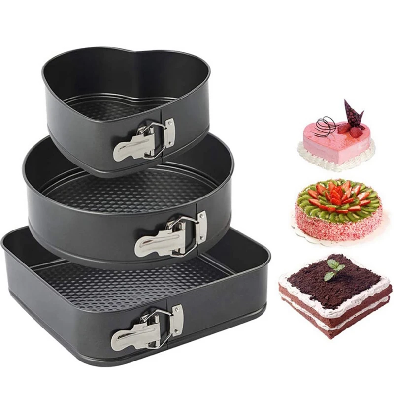 3 Sizes Stainless steel Loaf Pan Rectangle Baking Cake Mold Bread Tin Tray Non-Stick Cheese Box Brownie Kitchen Baking Tools
3 Sizes Stainless steel Loaf Pan Rectangle Baking Cake Mold Bread Tin Tray Non-Stick Cheese Box Brownie Kitchen Baking Tools