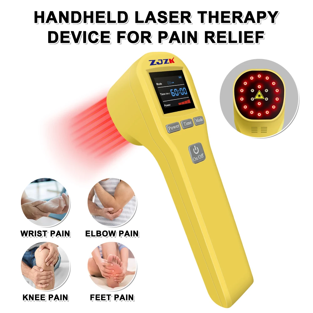 4x808nm Enhanced Handheld Cold Laser Therapy Device For Pain Relief Ulcers Cystitis Arthritis Sciatica 880mW
4x808nm Enhanced Handheld Cold Laser Therapy Device For Pain Relief Ulcers Cystitis Arthritis Sciatica 880mW