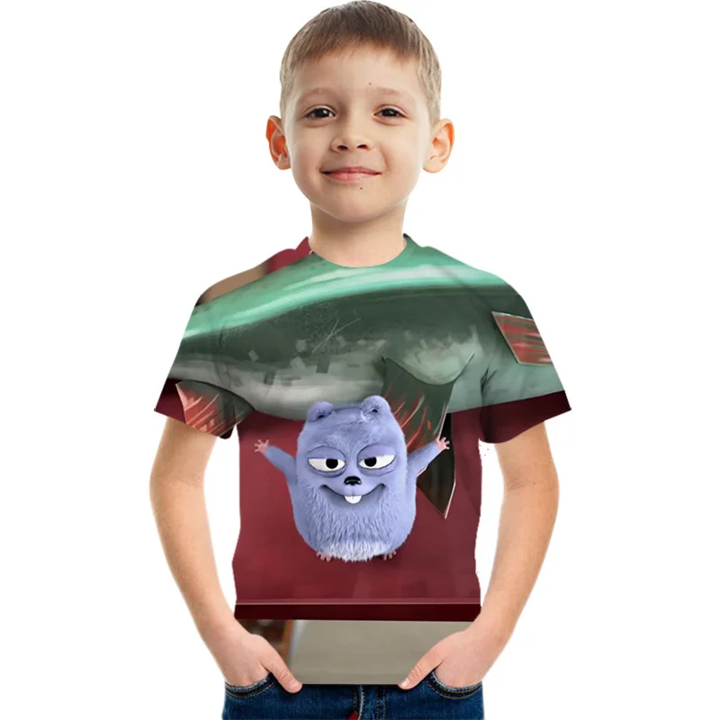 Grizzly and Lemming Print Cute 3D Kid T-shirts Boy Funny Cartoon Tops Tee Children Summer Girl Harajuku Short sleeve Clothes
Grizzly and Lemming Print Cute 3D Kid T-shirts Boy Funny Cartoon Tops Tee Children Summer Girl Harajuku Short sleeve Clothes
